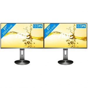 2x AOC Q2790PQE Bildschirm