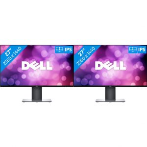 2x Dell UltraSharp U2719D Bildschirm