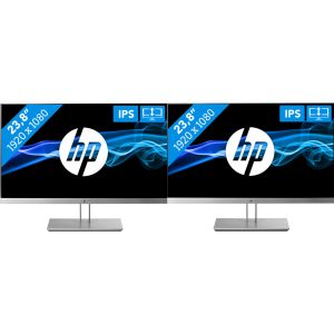 2x HP EliteDisplay E243 Bildschirm