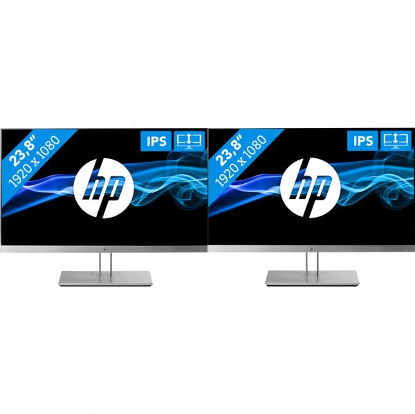 2x HP EliteDisplay E243 Bildschirm