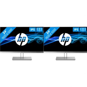 2x HP EliteDisplay E243i Bildschirm