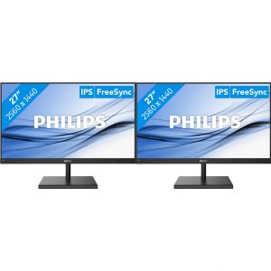 2x Philips 275E1S/00 Bildschirm