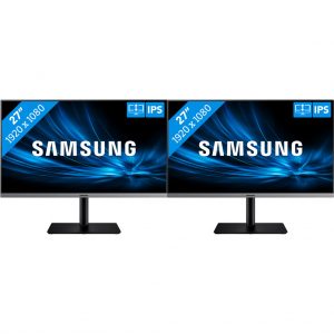 2x Samsung LS27R650FDUXEN Bildschirm