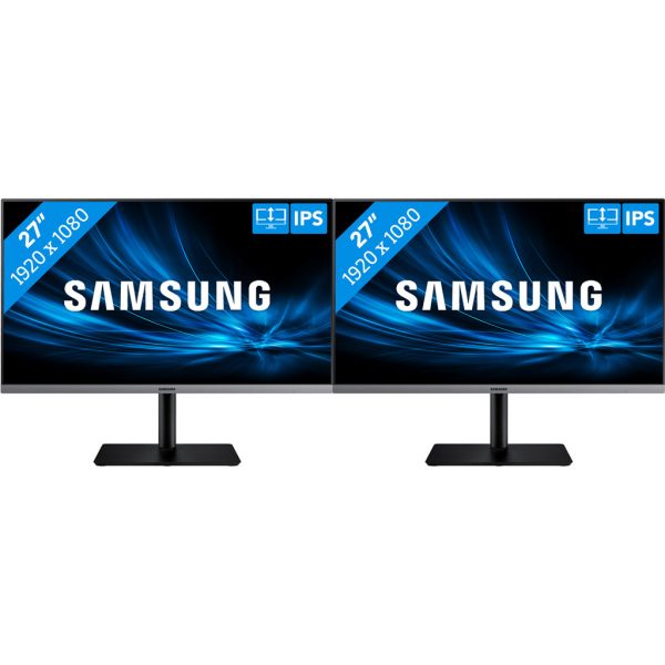 2x Samsung LS27R650FDUXEN Bildschirm