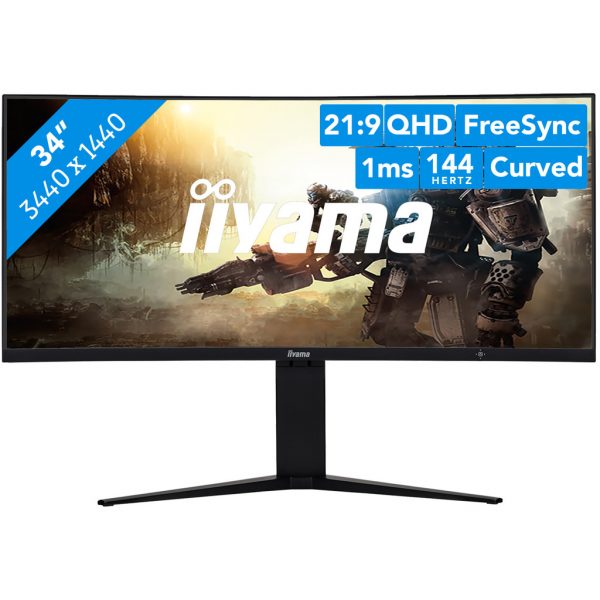 iiyama G-Master Red Eagle GB3466WQSU-B1 Bildschirm