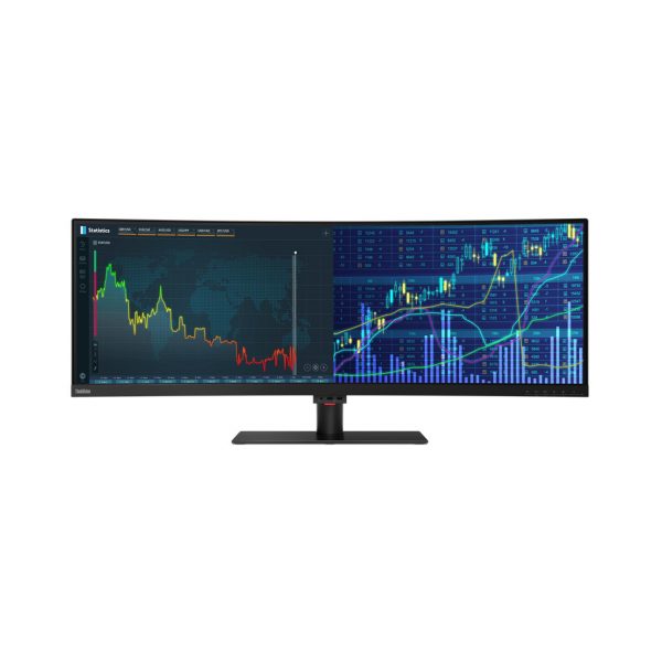 Lenovo ThinkVision P44w-10 mit Lautsprecher Bildschirm