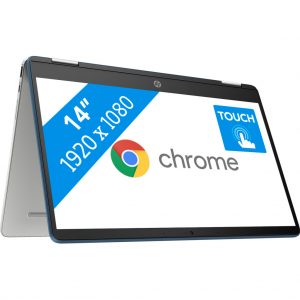 HP Chromebook x360 14a-ca0502nd QWERTY Laptop