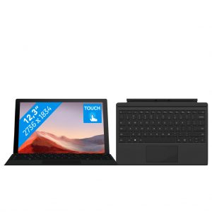 Microsoft Surface Pro 7 - i5 - 8 GB - 256 GB Schwarz + Type Cover