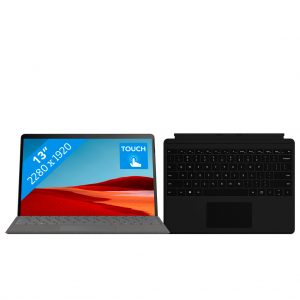 Microsoft Surface Pro X - SQ2 - 16 GB - 256 GB Schwarz + Microsoft Pro X Keyboard