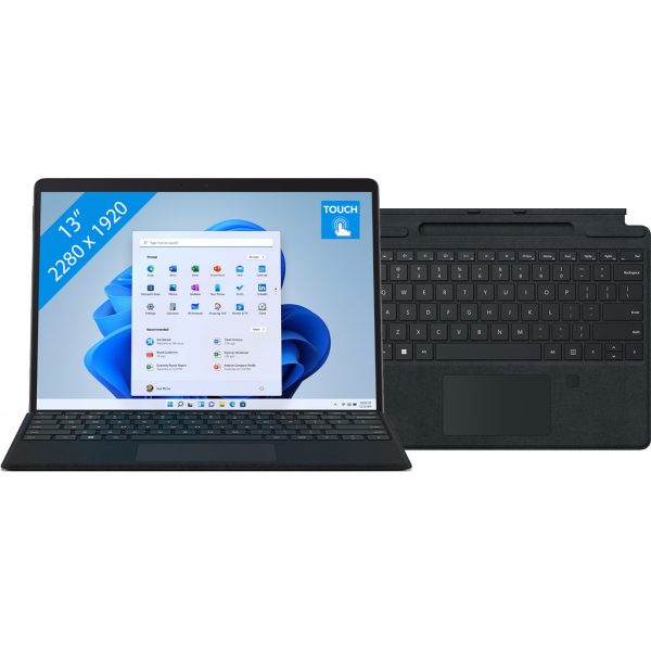 Microsoft Surface Pro 8 - i5/8/512 Graphit + Signature Tastatur Schwarz