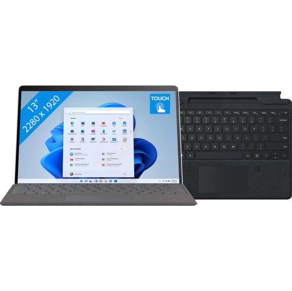 Microsoft Surface Pro X (WLAN) - SQ1/8/128 + Signature Tastatur Schwarz